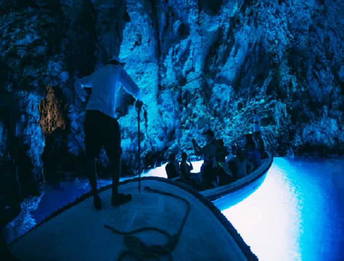 From Split: Blue Cave & 5 Islands Amazing Speedboat Tour - A fast Adriatic day from Split