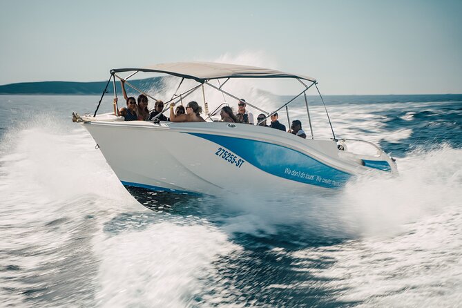 From Split: Blue Lagoon and 3 Islands Speedboat Tour - Meeting the boat in central Split