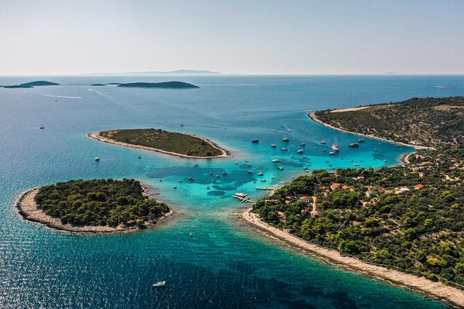 From Split: Blue Lagoon and 3 Islands Speedboat Tour - First stop: Beach Bar Borkko on Čiovo