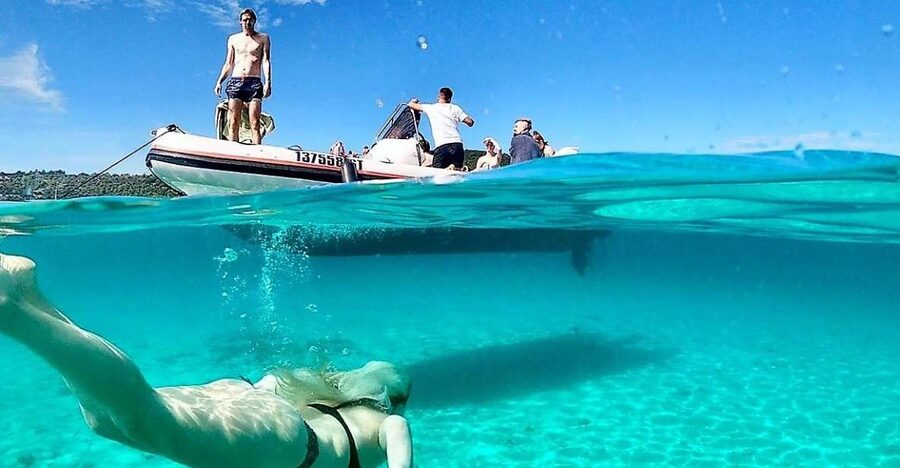 From Split: Half-day Trogir Tour & Speedboat to Blue Lagoon - Meeting the boat at Matejuška