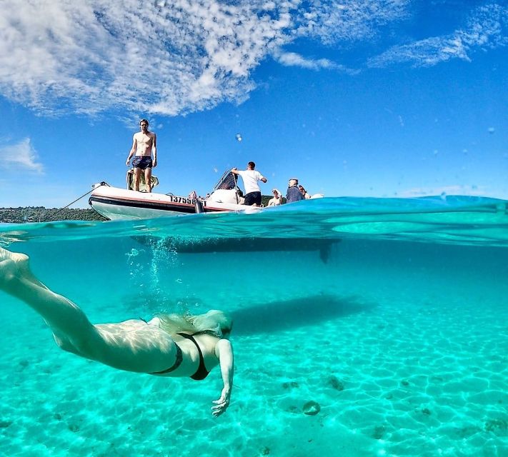 From Split: Half-day Trogir Tour & Speedboat to Blue Lagoon - The Blue Lagoon on Drvenik Veli