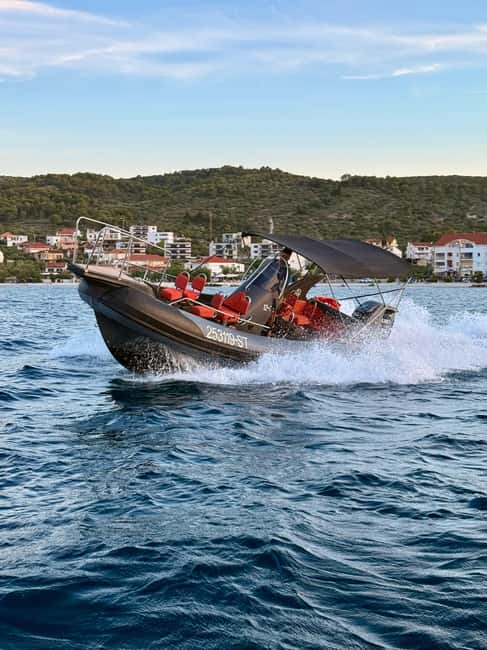 From Split: Half-day Trogir Tour & Speedboat to Blue Lagoon - Trogir: one hour among old stone streets