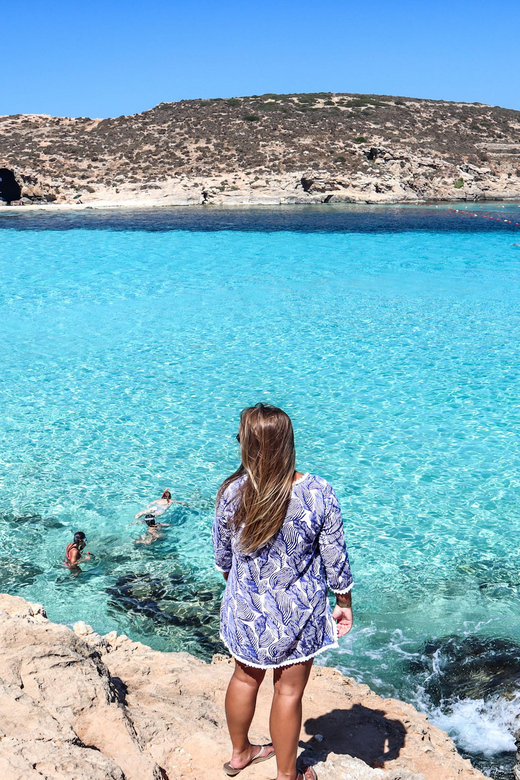 From St. Julian's: Comino and Blue Lagoon Trip by Powerboat - Four hours to swim, snorkel, or walk