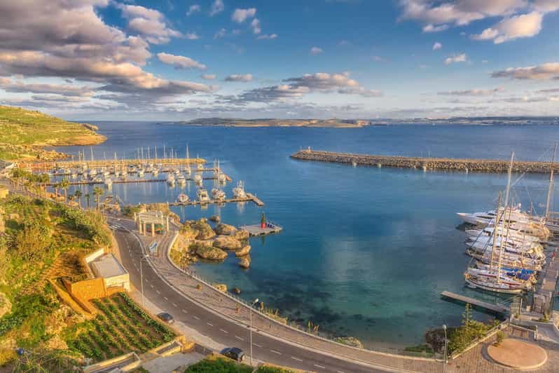 From St. Julian's: Gozo, Comino, Blue Lagoon by Powerboat - Two useful hours around Gozo’s Mġarr Harbour