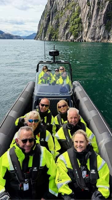From Stavanger: Lysefjorden & Pulpit Rock Safari by RIB - Why this RIB trip is different from a regular fjord cruise
