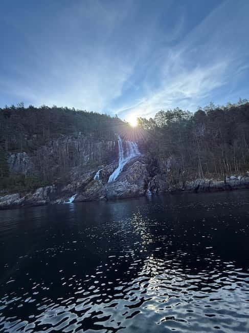 From Stavanger: Lysefjorden & Pulpit Rock Safari by RIB - Pulpit Rock from below