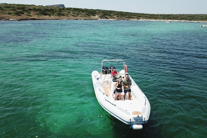 From Stintino: RIB tour in the gulf of Asinara - La Pelosa, Capo Falcone, and Roccia Forata