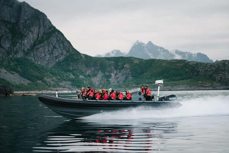 From Svolvær: RIB Boat Lofoten Trollfjord Sea Eagle Safari - Getting ready at Sjømannsgata 5