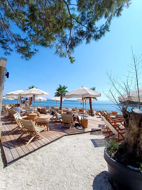 From Trogir/Kaštela: Private Blue Lagoon Speedboat Cruise - Blue Lagoon: beautiful water, busy surroundings