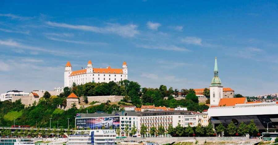 From Vienna: Guided Tour to Bratislava with Speed Boat Ride - Starting from Vienna by coach