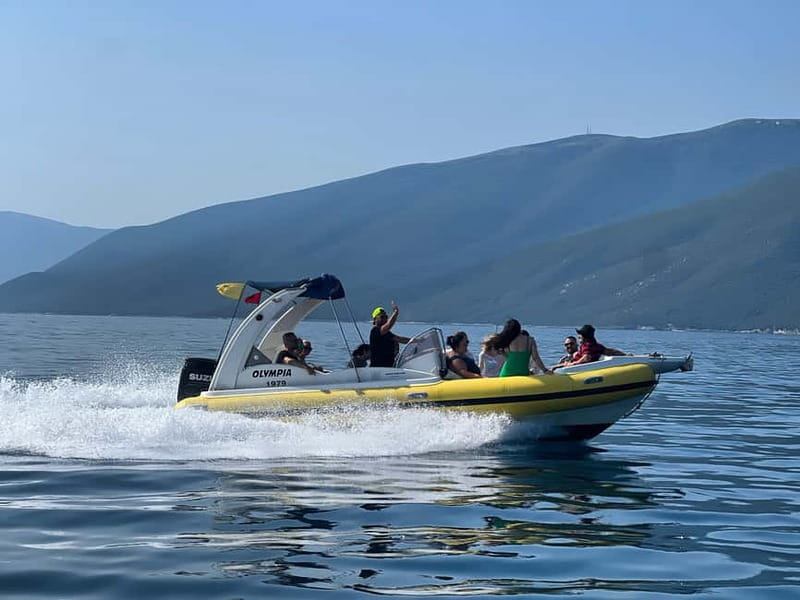 From Vlore: Haxhi Ali Cave & Karaburun Beach Speedboat Tour - Haxhi Ali Cave and the pirate story