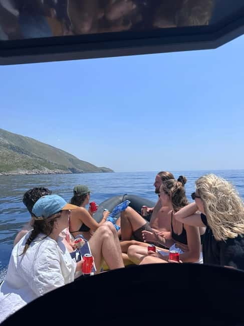 From Vlore: Haxhi Ali Cave Speedboat Tour with Snorkeling - Meeting in Vlorë and getting on the boat