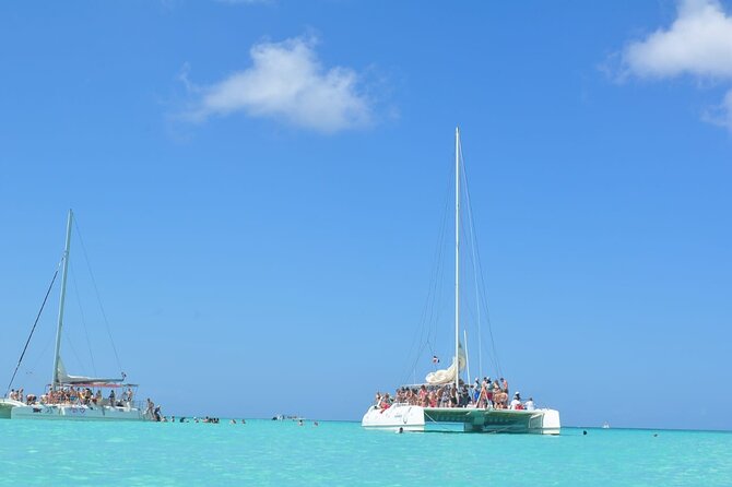 Full Day Tour to Saona Island by Catamaran and Speedboat - Saona Island in one long Caribbean day