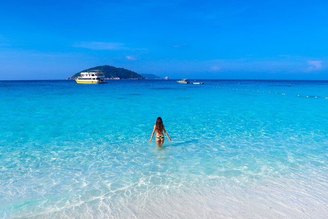 Full-day Tour to the Similan Islands by Speedboat from Khao Lak - Koh Similan: white sand, clear water, and a short walk
