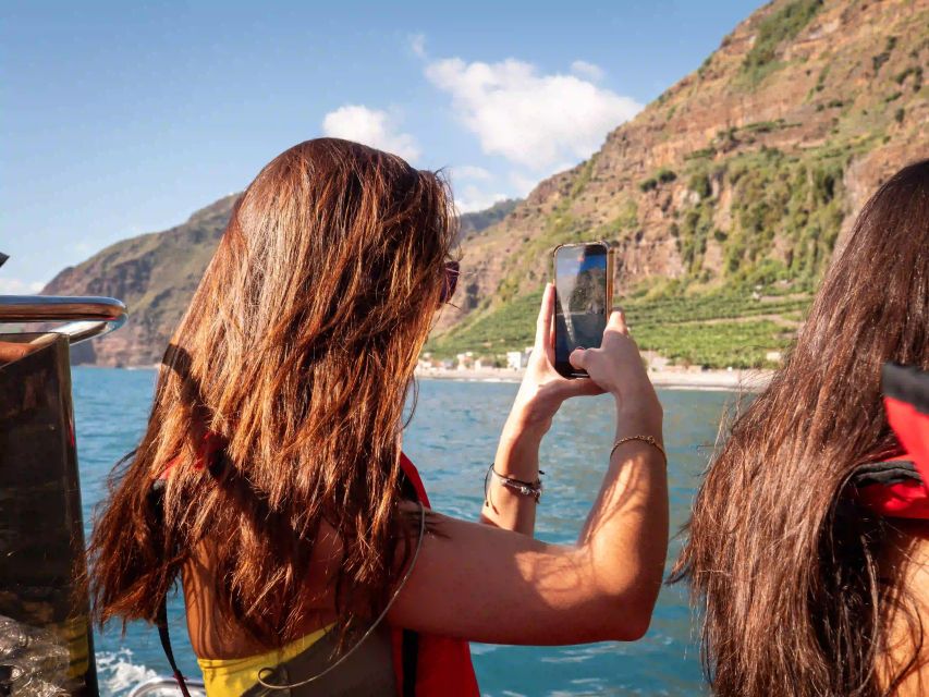 Funchal: Speedboat SEE THE ISLAND AND LIFE AT SEA - The swimming stop adds a welcome change of pace