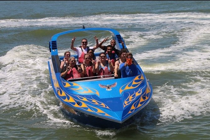 Galveston Suntime Jet Boat Thrill Ride - Spins, sharp turns, and the wet-seat question