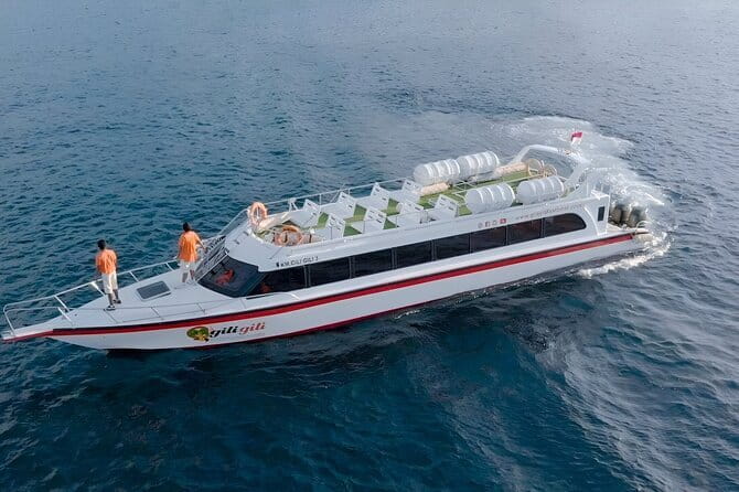 Giliwanders Fast boat Bali to Gilis and fast boat gilis to Bali - What this boat service actually covers
