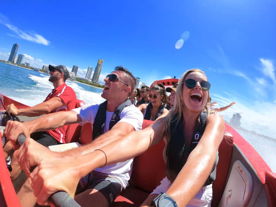 Gold Coast: 55-Minute Extreme Jet Boat Ride - The action: speed, drifting, and 360-degree spins