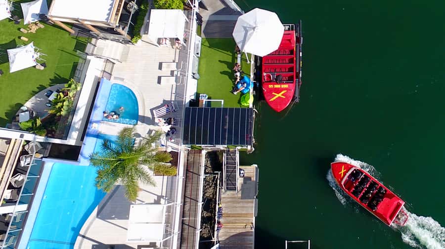 Gold Coast: 55-Minute Extreme Jet Boat Ride - What you can see between the spins