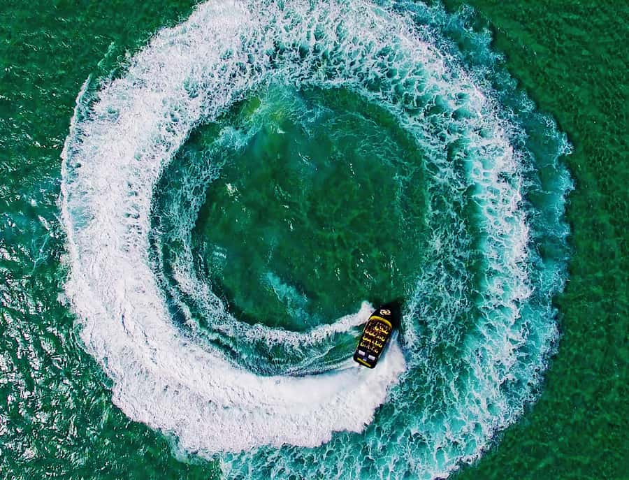 Gold Coast: Extreme Jet Boat Blast Ride - The route toward Wave Break Island