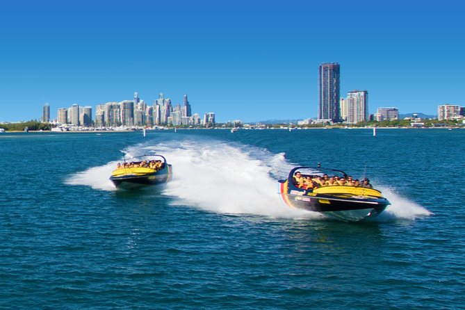 Gold Coast Jet Boat Adventure – 1-Hour Thrill Ride - Sovereign Island and the mansion tour from the water