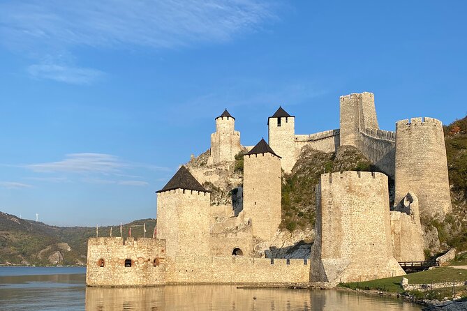 Golubac Fortress w/Iron Gate Speed Boat & Rakija Distillery tour - Seeing the fortress from a speedboat