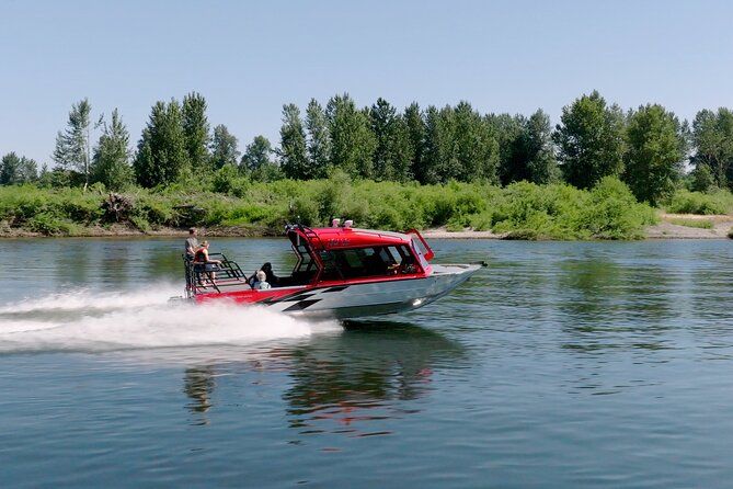 Guided Jetboat Tour for Six -Private - Covering 44 miles of the Willamette River