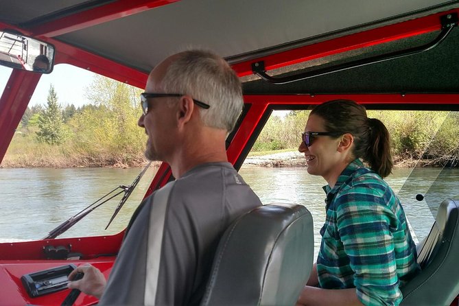 Guided Jetboat Tour for Six -Private - Wheatland Ferry and a crossing dating to 1845