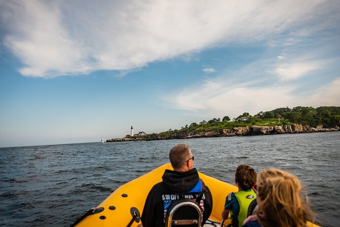 Guided RIB Boat Adventure of Portland - The five-minute stop at Bug Light Park