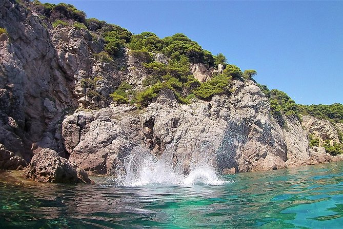 Half-Day Best Beaches & Bays Private Speed Boat Tour - Sunj Beach and its wide sandy bay