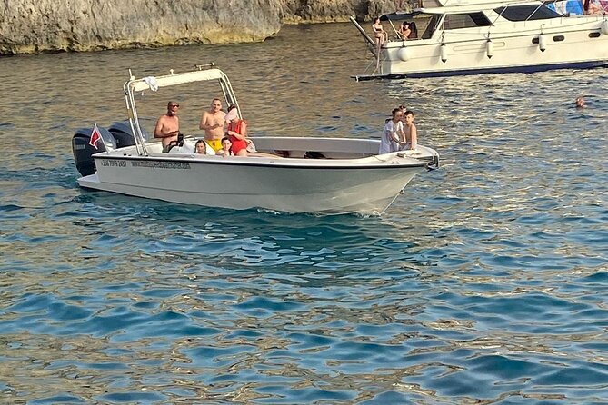 Half Day Malta Speedboat Charter - Santa Maria Caves and the Comino coast