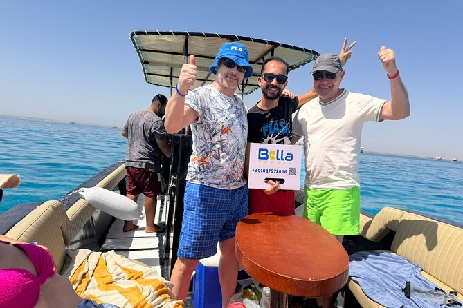 Half Day Private Speedboat Dolphin House & Giftun Island_Hurghada - A fast start from Hurghada