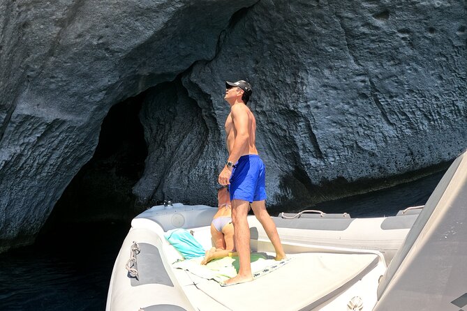 Half-Day Small-Group Motorboat Rib Cruise to Kleftiko - What the fast RIB ride feels like