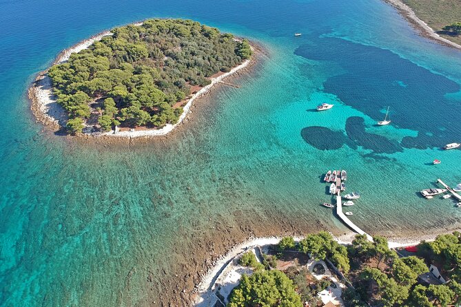 Half Day Speedboat Tour to Three Islands from Trogir - Blue Lagoon and Krknjaši Bay: two hours in the water