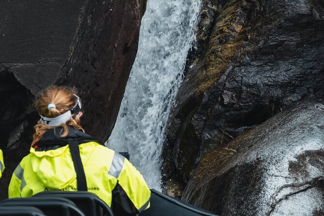 Hardangerfjord Ultimate RIB adventure from Ulvik - Simadalsfjorden and the mountain walls