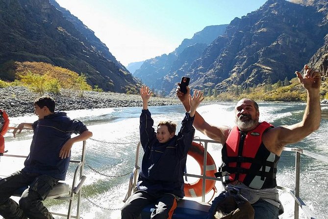 Hells Canyon Kirkwood Jet Boat Tour near Boise, Idaho - Boarding at Hells Canyon Dam