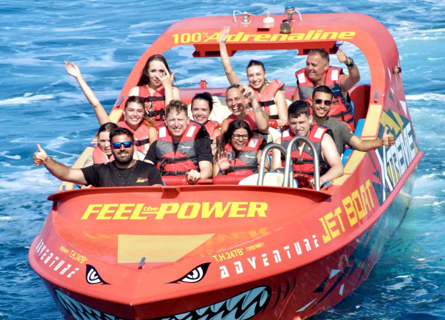 Hersonissos: Jet Boat Tour with Snorkeling - Pickup details can save you a morning of confusion