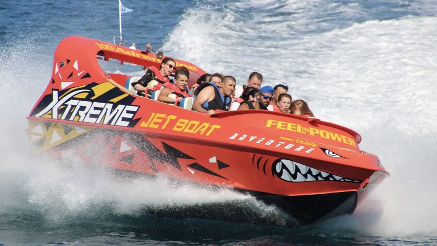 Hersonissos: Jet Boat Tour with Snorkeling - What the 360-degree turns feel like