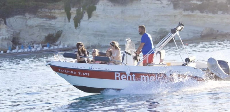 Hersonissos: Private Motorboat Rental - No License Required - Who will enjoy this most
