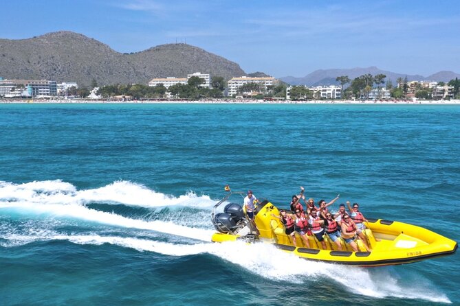 High-Speed Speedboat Adventure in the Bay of Alcudia - A Small Boat With a Big Difference
