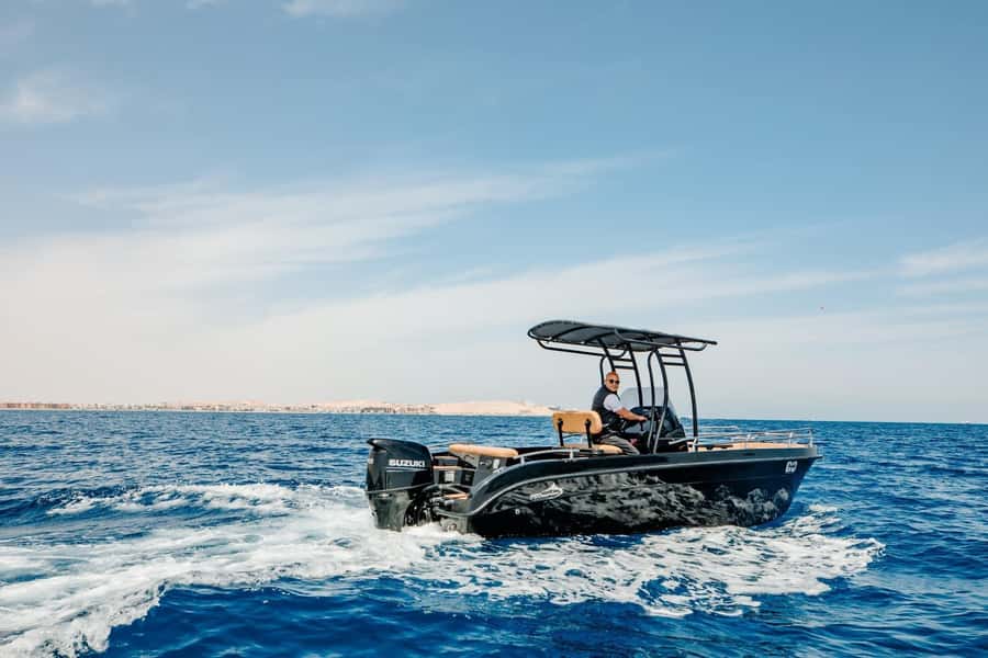 Hurghada: Giftun Island Orange Bay Speedboat Cruise & Lunch - A fast start from Hurghada to Giftun Island