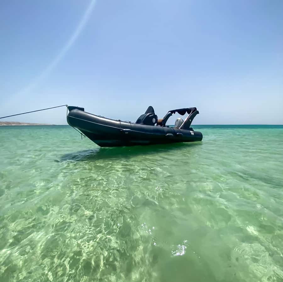 Hurghada: Orange Bay & Magawish Island Speedboat with Lunch - Two snorkeling stops in clear Red Sea water