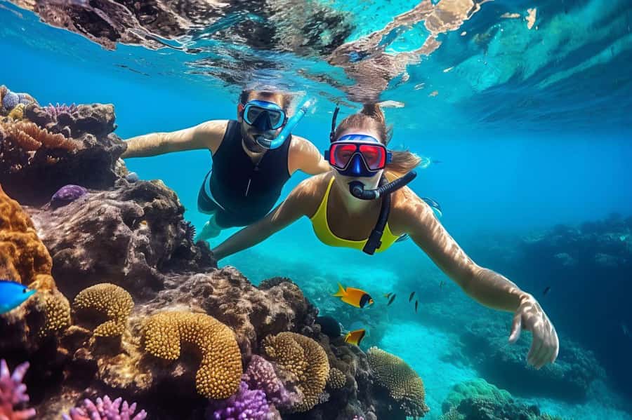 Hurghada: Snorkelling Trip by Speedboat with Hotel Pickup - Magawish Island and the First Reef