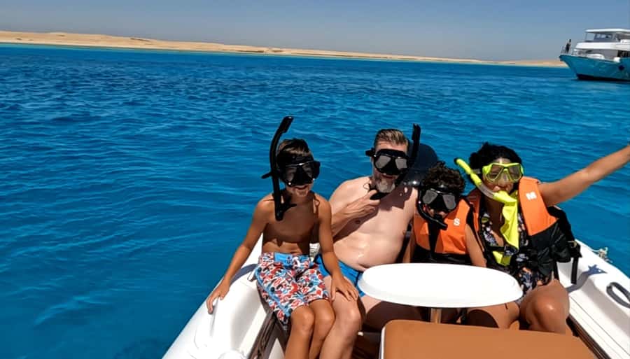 Hurghada: White Island Speedboat Tour, Snorkeling, & Lunch - Nemo Island gives you the quietest part of the day