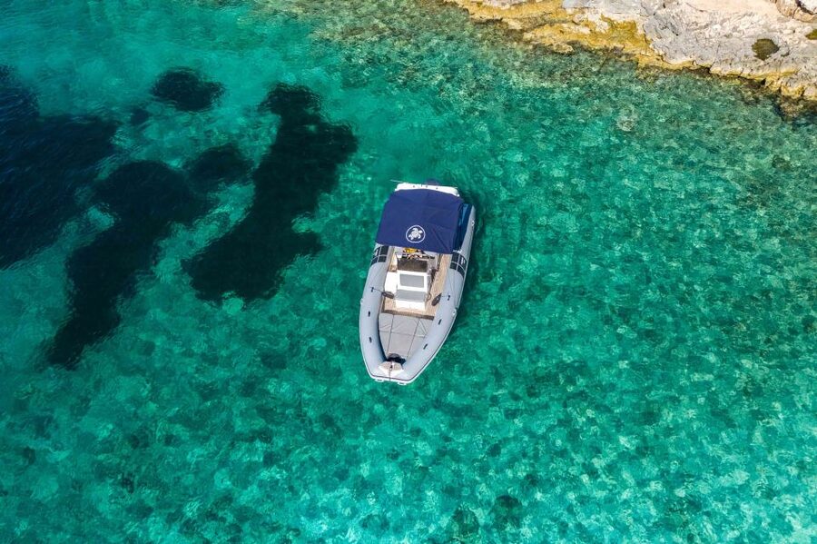 Hvar: Blue Cave, Green Cave & Stiniva Beach Speed Boat Tour - The Blue Cave on Biševo Island