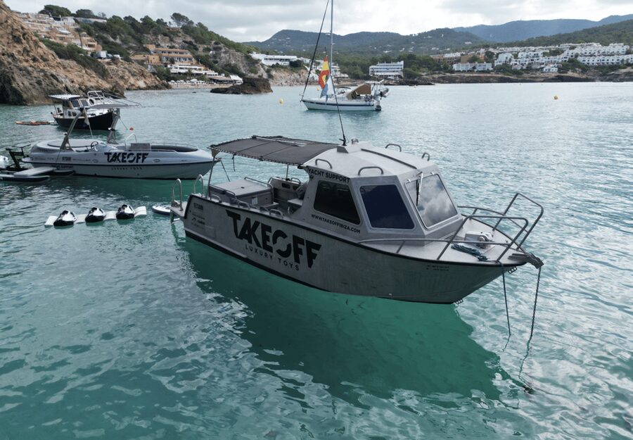 Ibiza: Private Beach and Cave Speedboat Tour - Beaches, caves, and swimming stops