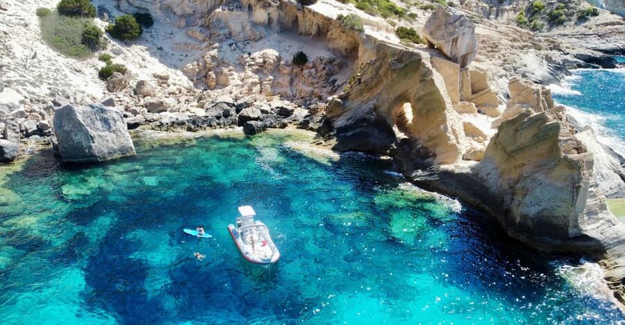 Ibiza: Private SpeedBoat to Es Vedra & Atlantis + Snorkel - Key points at a glance