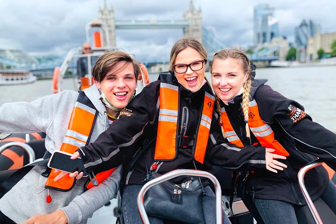 Iconic Sights of London: High-Speed Boat Trip - When the throttle opens near the O2 Arena