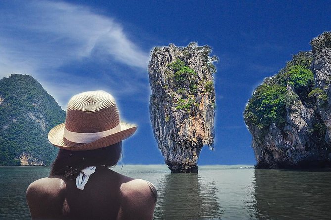 James Bond Island Adventure: Speedboat & Canoe Expedition - Canoeing through the karsts