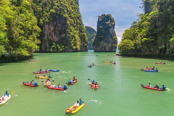 James Bond Island by Speedboat and Canoe at Hong Island - Why this Phuket boat trip works well